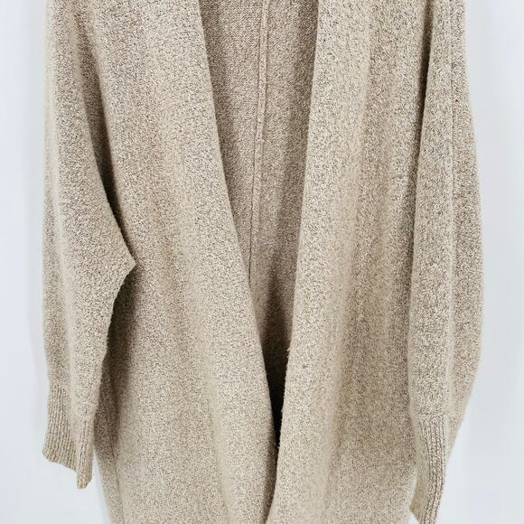 Tan heather long cardigan sweater Old Navy womens size large - Picture 5 of 12